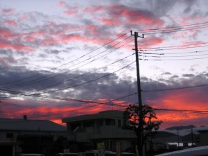 0924夕焼け