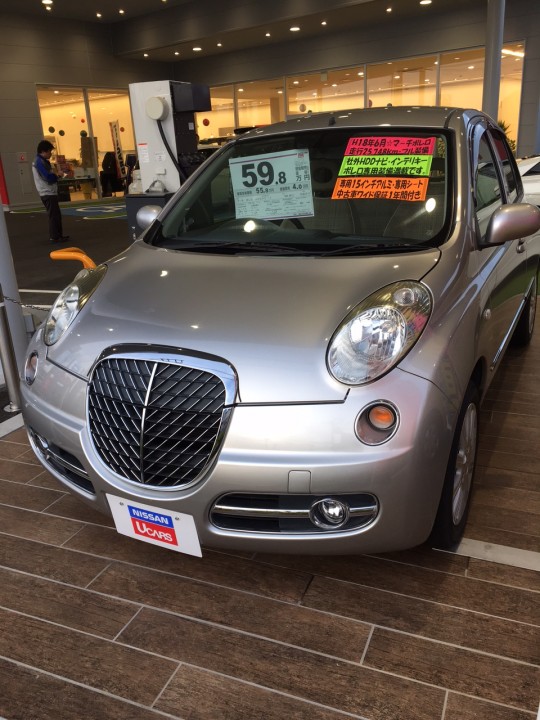 函南店 木曜中古車デー 可愛いマーチボレロ 店舗ブログ 静岡日産自動車株式会社