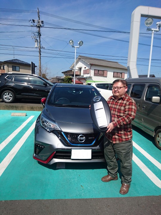 藤枝立花店 納車式 ノート ニスモ 店舗ブログ 静岡日産自動車株式会社