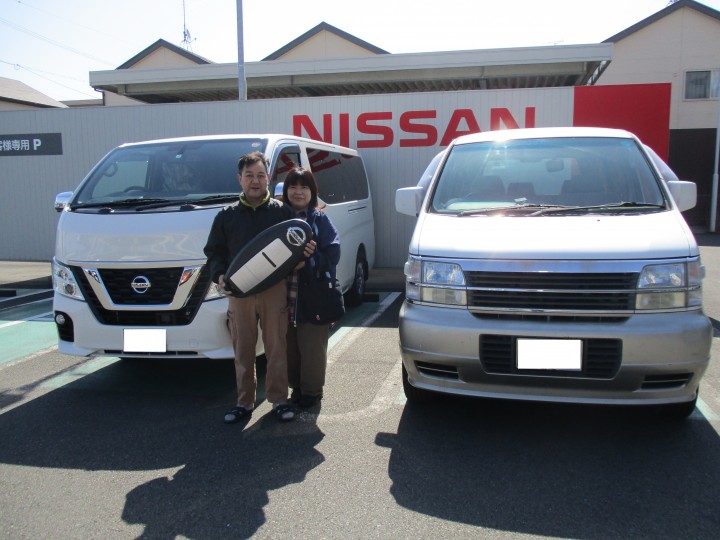 ｓｂｓ通り店 納車式 ｎｖ３５０ ｃａｒａｖａｎ 店舗ブログ 静岡日産自動車株式会社