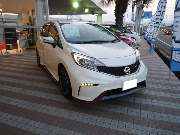 沼津店 木曜中古車デー ノートnismo 入荷 店舗ブログ 静岡日産自動車株式会社