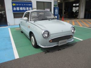 清水店 木曜中古車デー フィガロ レトロで可愛いオープンカー 店舗ブログ 静岡日産自動車株式会社