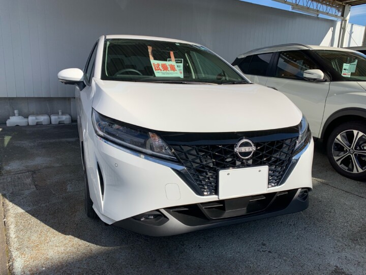 新型ノート試乗車到着 店舗ブログ 静岡日産自動車株式会社 新型ノート試乗車到着 店舗ブログ 静岡日産自動車株式会社