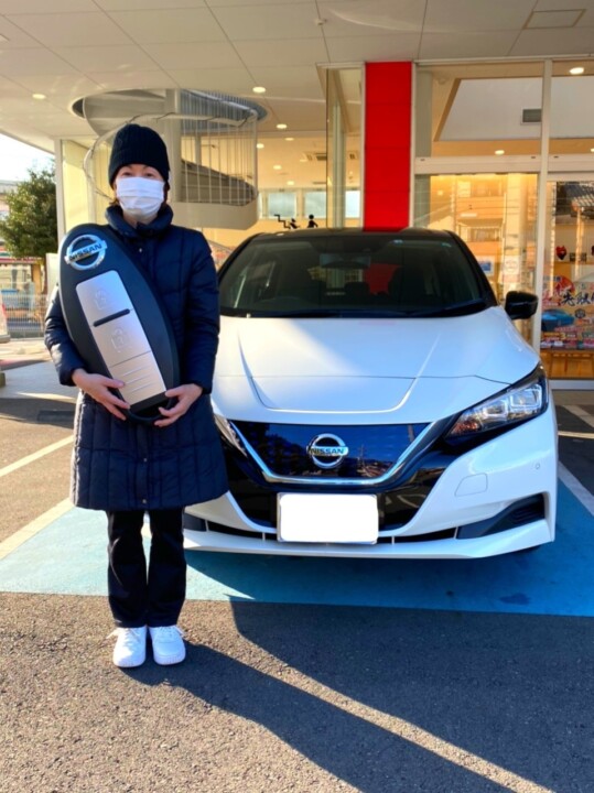 平和店 店頭納車式 ｋ様 リーフ 店舗ブログ 静岡日産自動車株式会社